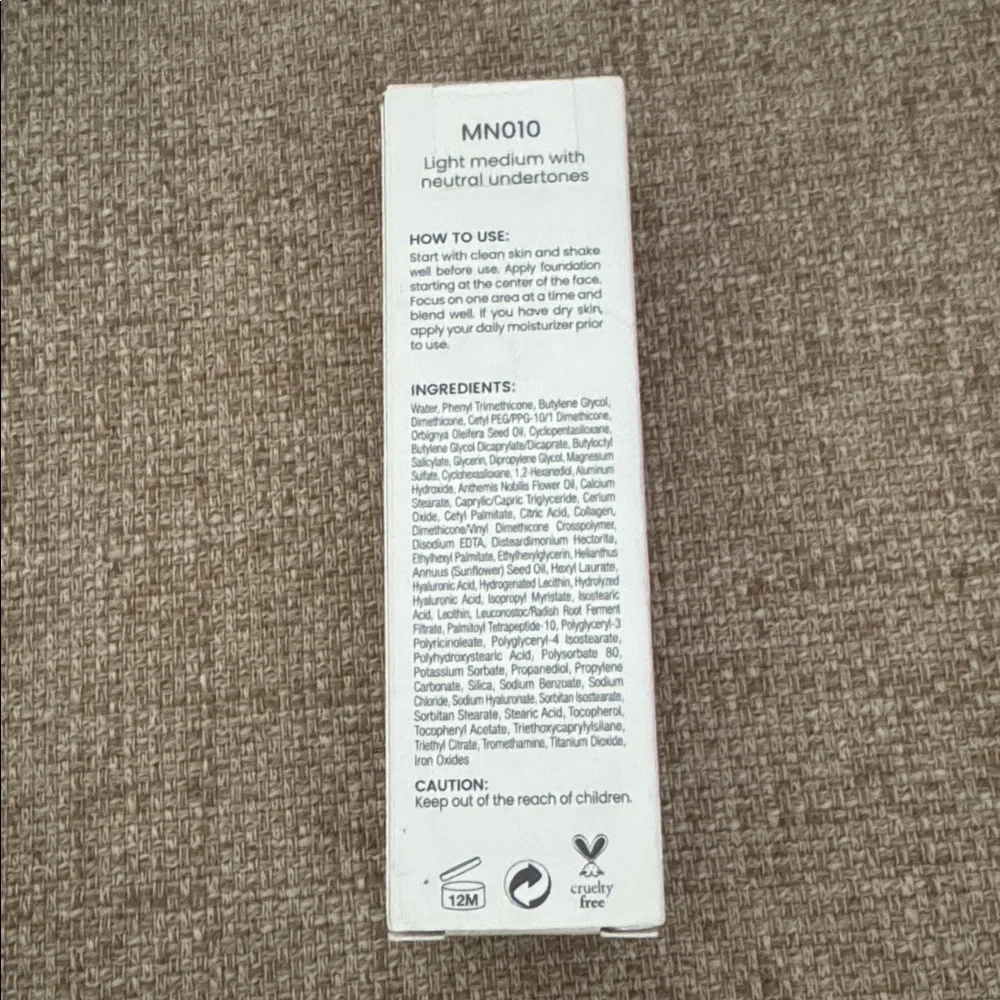 MN010‎ NEW JOAH Primedation Liquid Foundation, Light Medium Neutral
